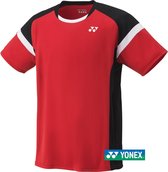 Yonex heren teamshirt rood - maat L