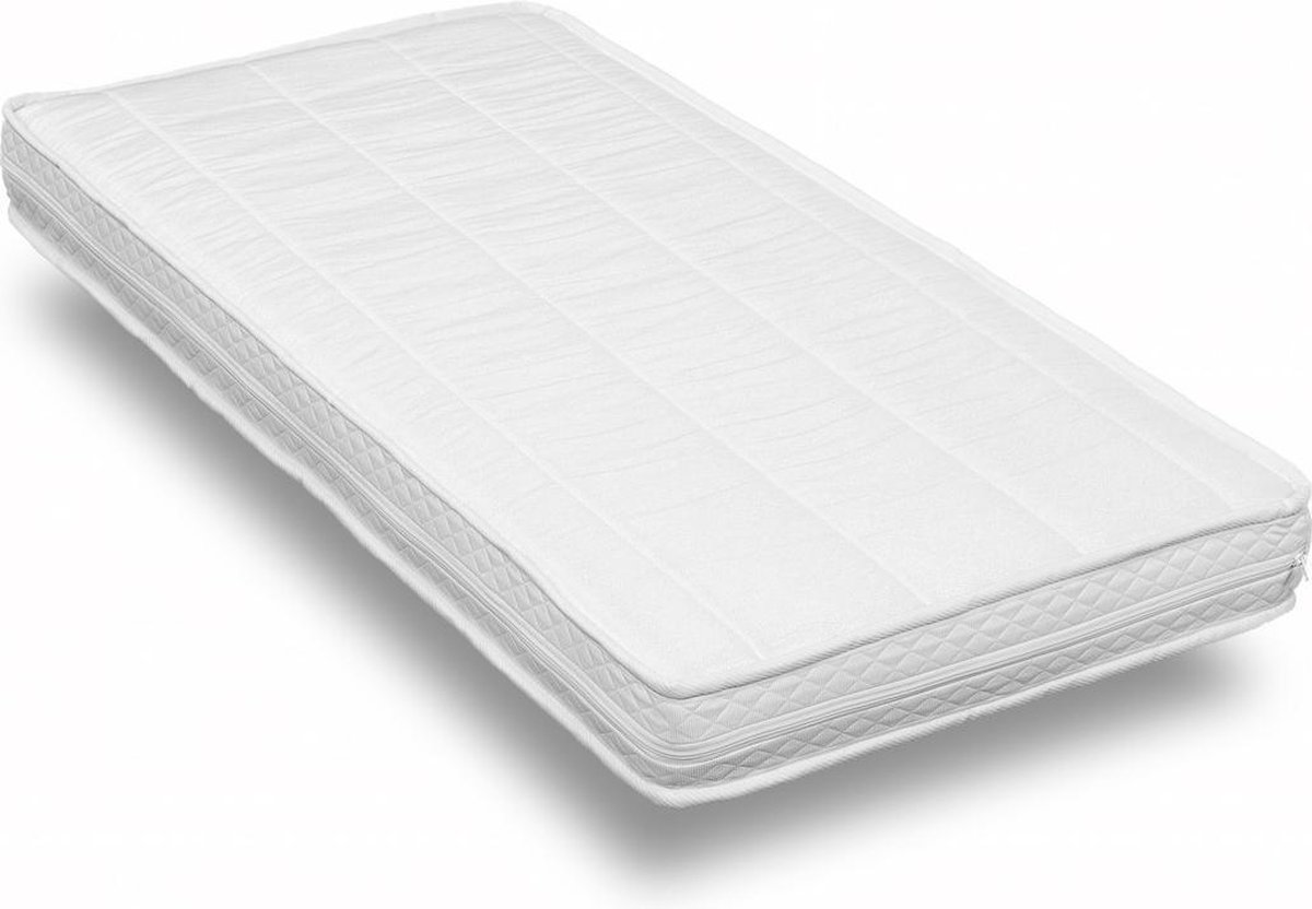 For Kidzz.. Babymatras 50x100 x10cm - koudschuim driezijdige rits