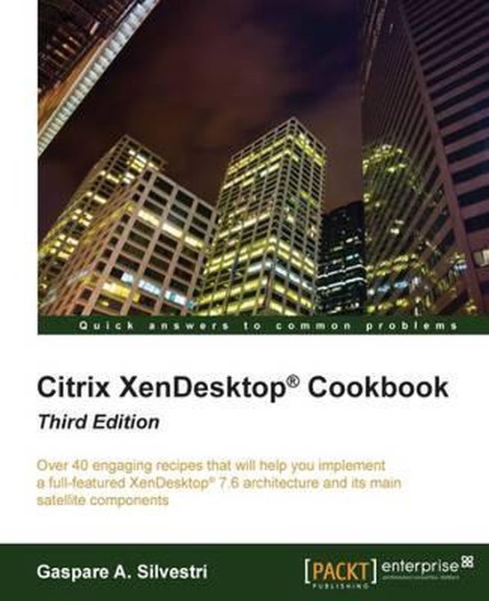 Citrix XenDesktop® Cookbook - Third Edition - cover
