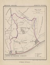Historische kaart, plattegrond van gemeente Ritthem in Zeeland uit 1867 door Kuyper van Kaartcadeau.com