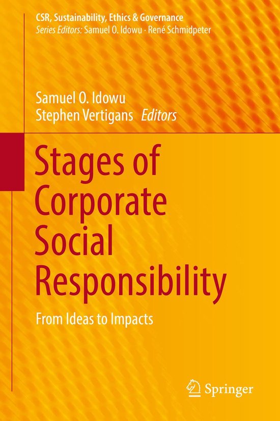 CSR, Sustainability, Ethics & Governance - Stages of Corpora ... - cover