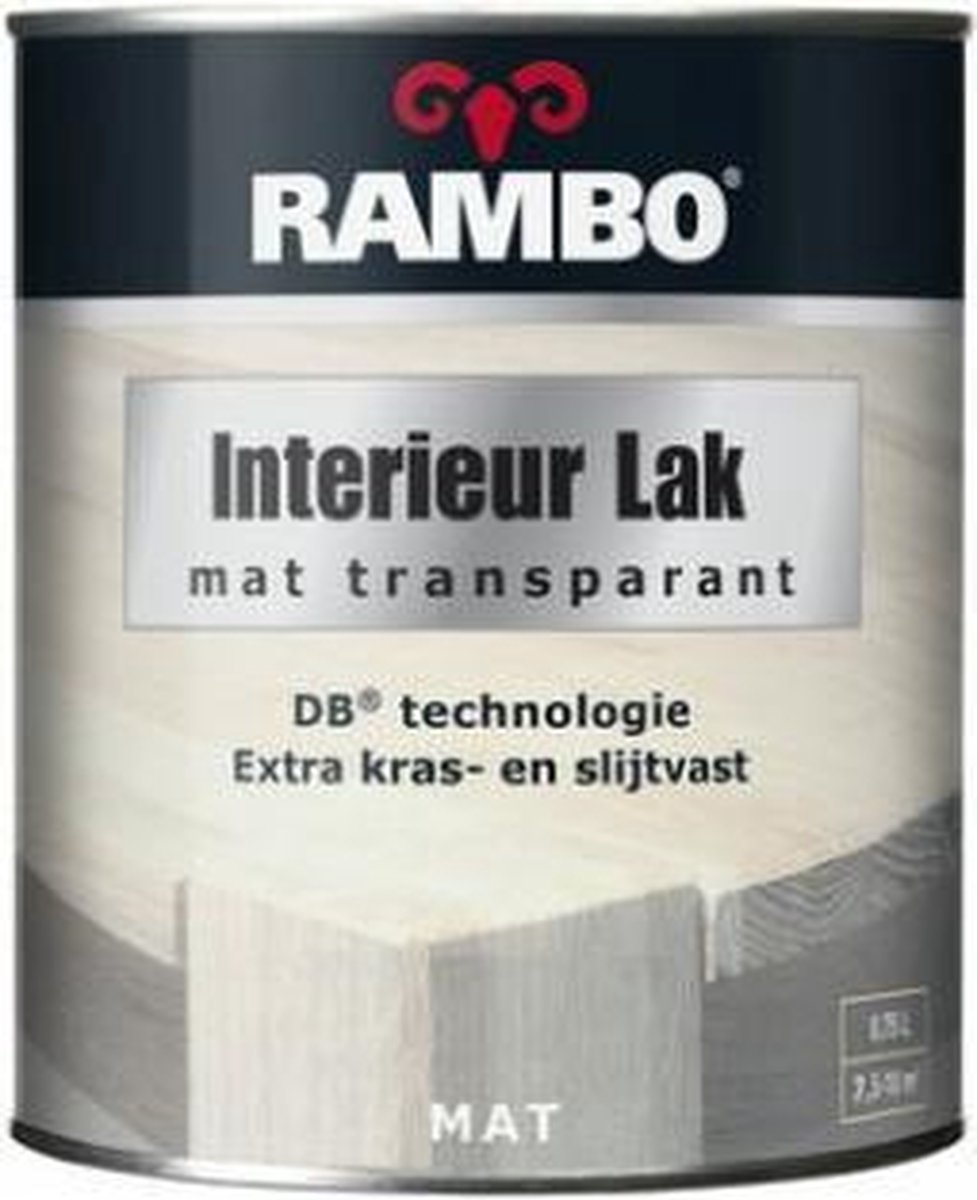 R Interieur Lak Transparant Mat Wengé bol.com
