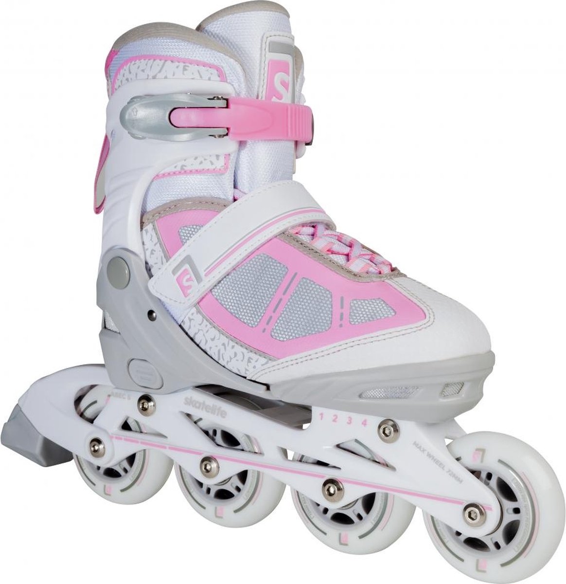 Skatelife Inlineskates Lava Meisjes Wit