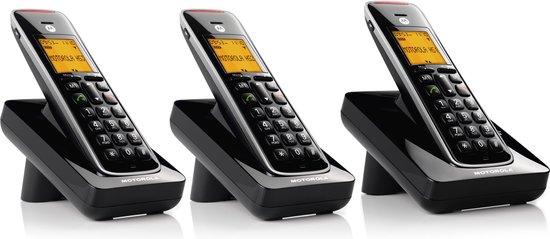 Motorola CD203 Uitgebreide Senioren Triple Set NL DECT