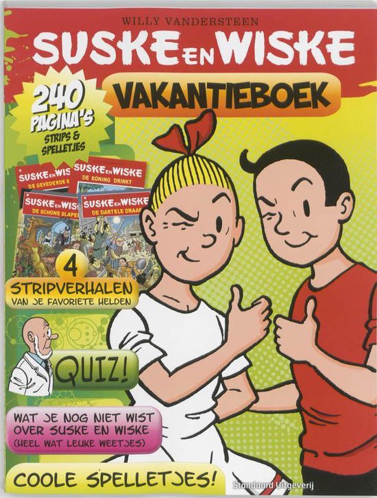 Cover van het boek 'Suske en Wiske / Vakantieboek' van w. Vandersteen