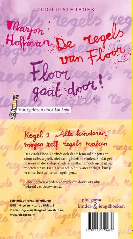 Floor De Regels Van Floor Floor Gaat Door Marjon Hoffman 9789021673479 Boeken 