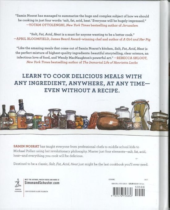 ISBN Salt, Fat, Acid, Heat, Anglais, Couverture rigide, 480 pages