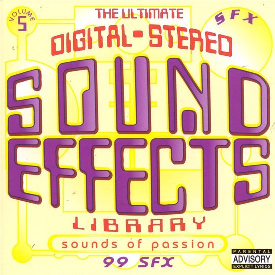 Ultimate Sound Effects Sounds of Passion, various artists CD (album