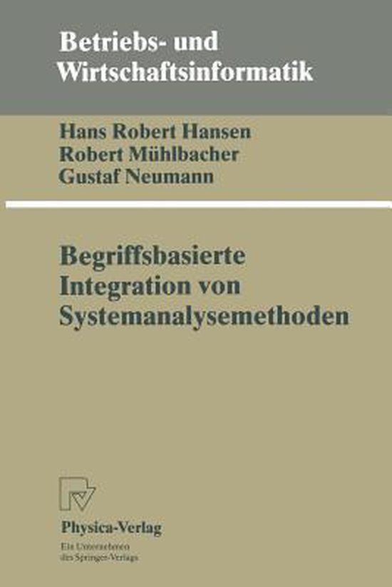 Begriffsbasierte Integration Von Systemanalysemethoden - cover