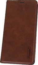 Apple iPhone Xs Max - Bruin PU leer book case