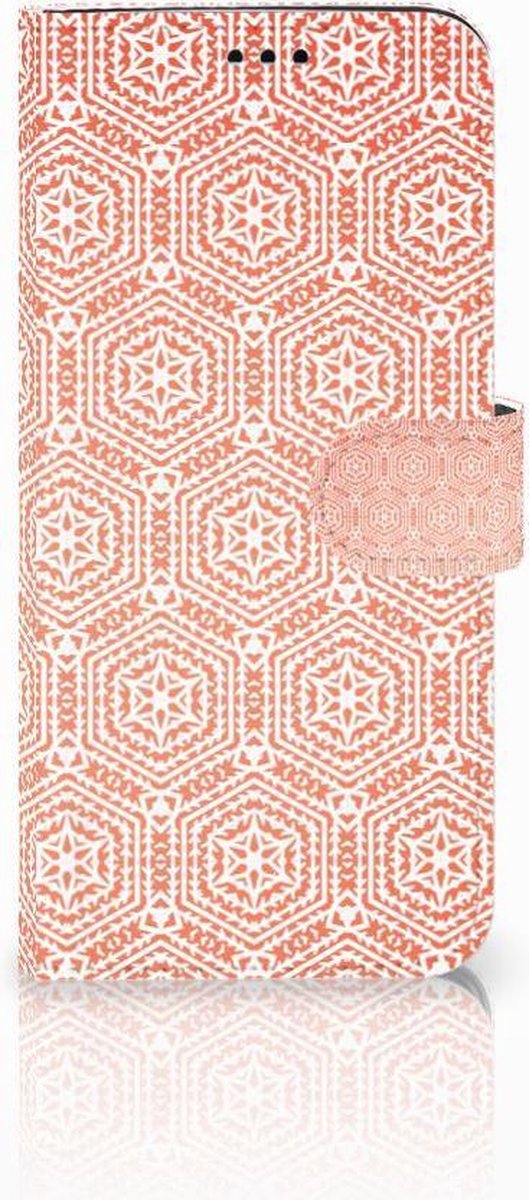 Samsung Galaxy S9 Plus Telefoon Hoesje Pattern Orange