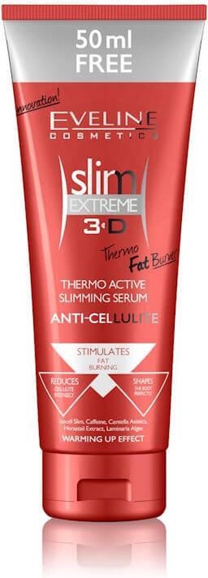 Eveline Cosmetics Slim Extreme 4d Fat Burning Thermo Activator Slimming Serum 250ml