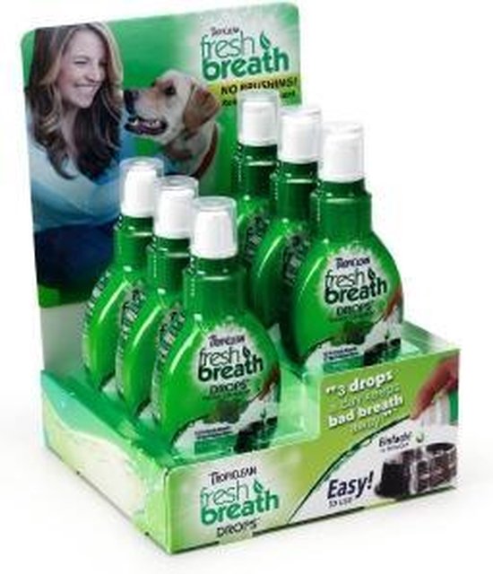 tropiclean fresh breath drops