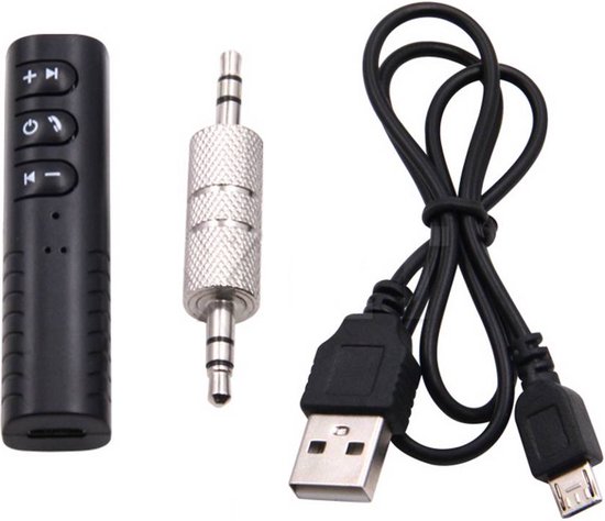 Récepteur Bluetooth Adaptateur audio auxiliaire pour voiture Mini kit  musical mains... | bol