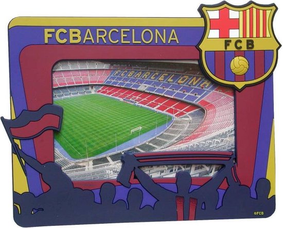 FC Barcelona - Fotolijstje - Rubber - 10 x 15 cm