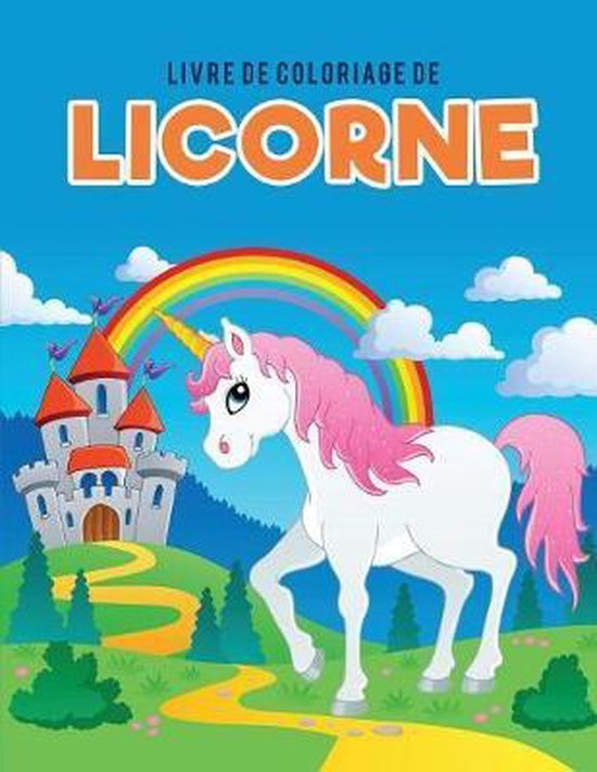 Livre de coloriage de licorne, Coloring Pages For Kids  9781635894264