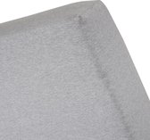 Cinderella - Hoeslaken (tot 25 cm) - Jersey Melange - 160x200 cm - Light grey