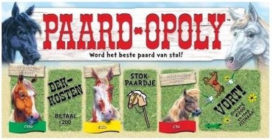 Boek: Horka Gezelschapsspel Paard-opoly - NL - paarden monopoly, geschreven door Late For The Sky