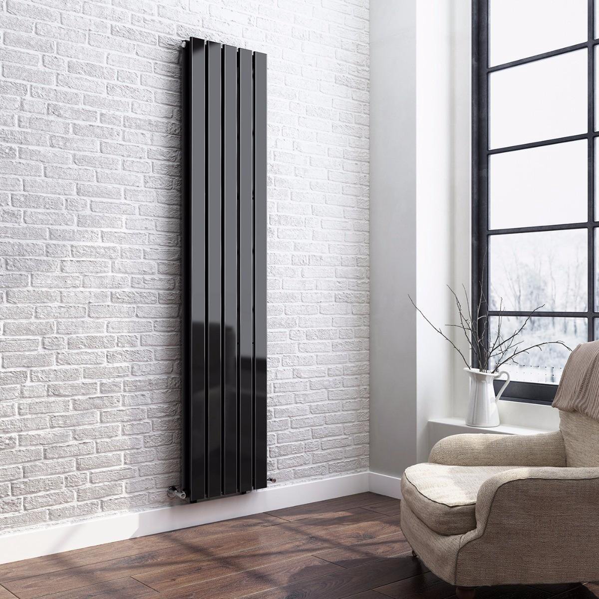 B&Z Designer verticale kolom dubbele arm radiatorbeugels (62 x 55 B&Z Designer verticale kolom dubbele arm radiatorbeugels (62 x 55