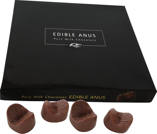 Eetbare anus chocolaatjes - 80 gram