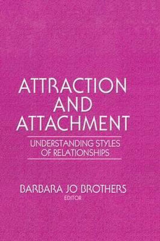 Attraction and Attachment - cover