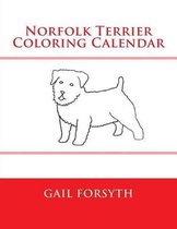 Norfolk Terrier Coloring Calendar