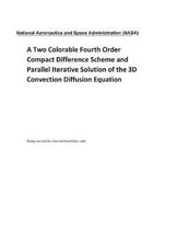 A Two Colorable Fourth Order Compact Difference Scheme and Parallel Iterative Solution of the 3D Convection Diffusion Equation