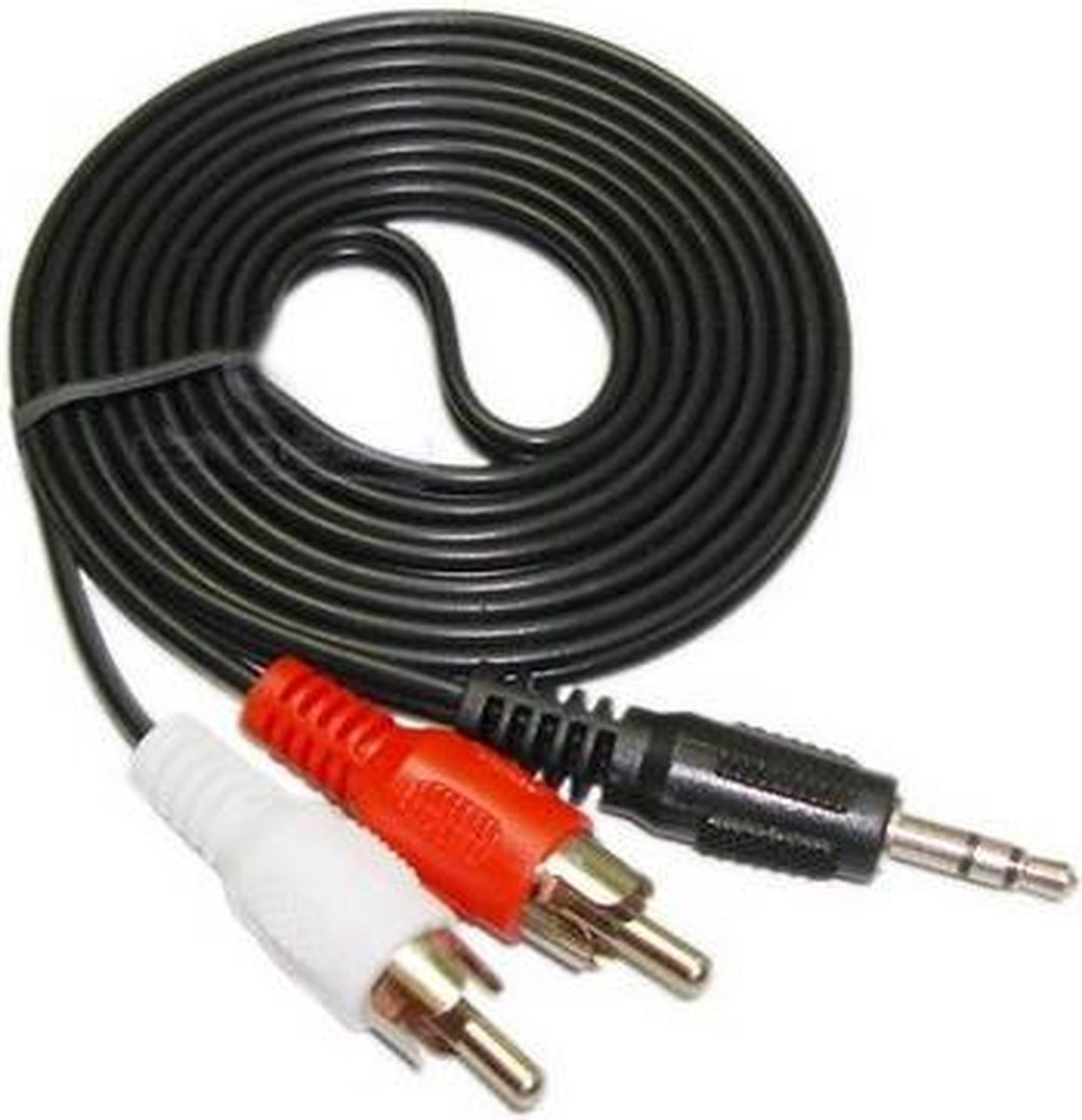 Câble audio jack 3,5 mm stéréo vers RCA mâle de bonne qualité, longueur