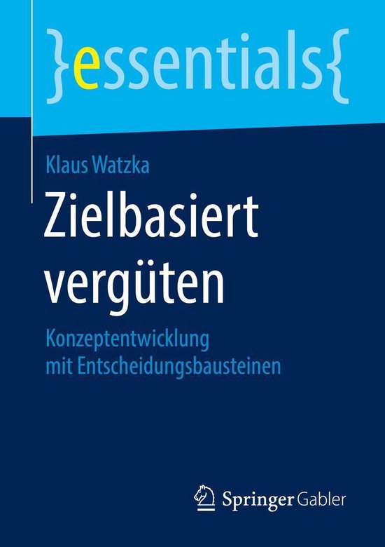 essentials - Zielbasiert vergüten - cover
