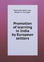 Promotion of Learning in India by European Settlers