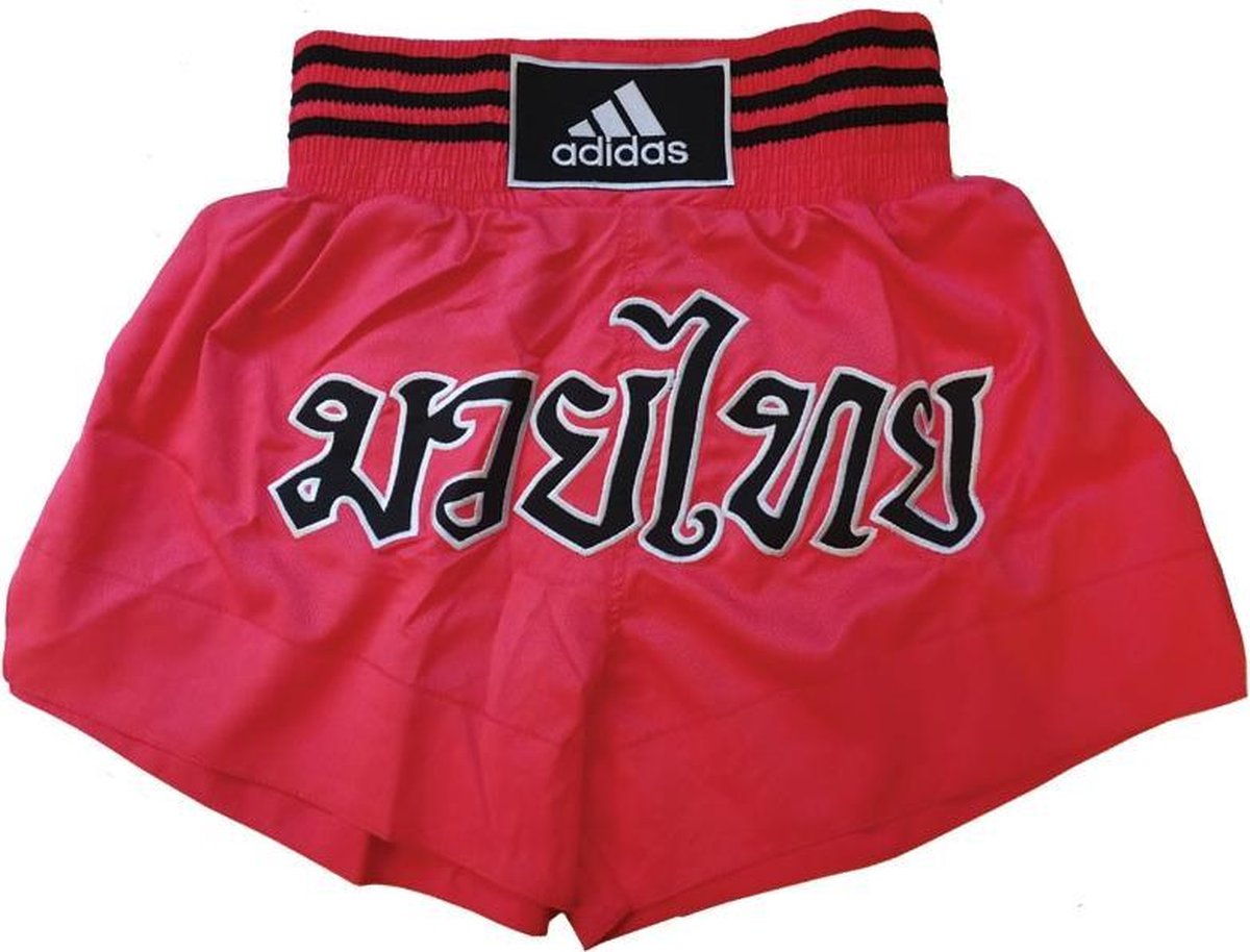 adidas Kickboksshort STH02 Shock RedZwart Extra Small adidas Kickboksshort STH02 Shock RedZwart Extra Small