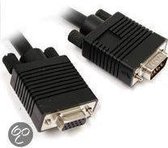 Roline VGA cable HD15 M/F, 3m, 9 wires, extension cable