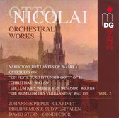 Johannes Pieper, Südwestfälische Philharmonie, David Stern - Nicolai: Works For Orchestra, Vol. 2 (CD)