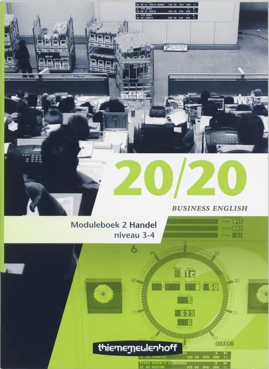 Cover van het boek '20/20 English for business / Moduleboek 2 Handel + CD / druk 3' van Robert Hempelman en H. Olsthoorn