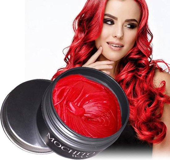 gemiddelde importeren pijnlijk Mochito Red Wax | Carnaval | Rode Haar Wax | Verf je haren Rood | Carnaval  haarverf |... | bol.com