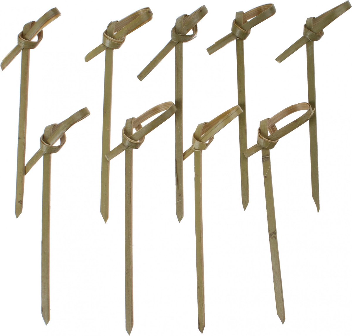 Party Stars Partyprikkers Bamboekrullen 24 Stuks 12 Cm