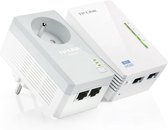 TP-LINK TL-WPA4225 KIT Adaptateur réseau CPL 500 Mbit/s Ethernet/LAN Wifi Blanc 2 pièce(s)