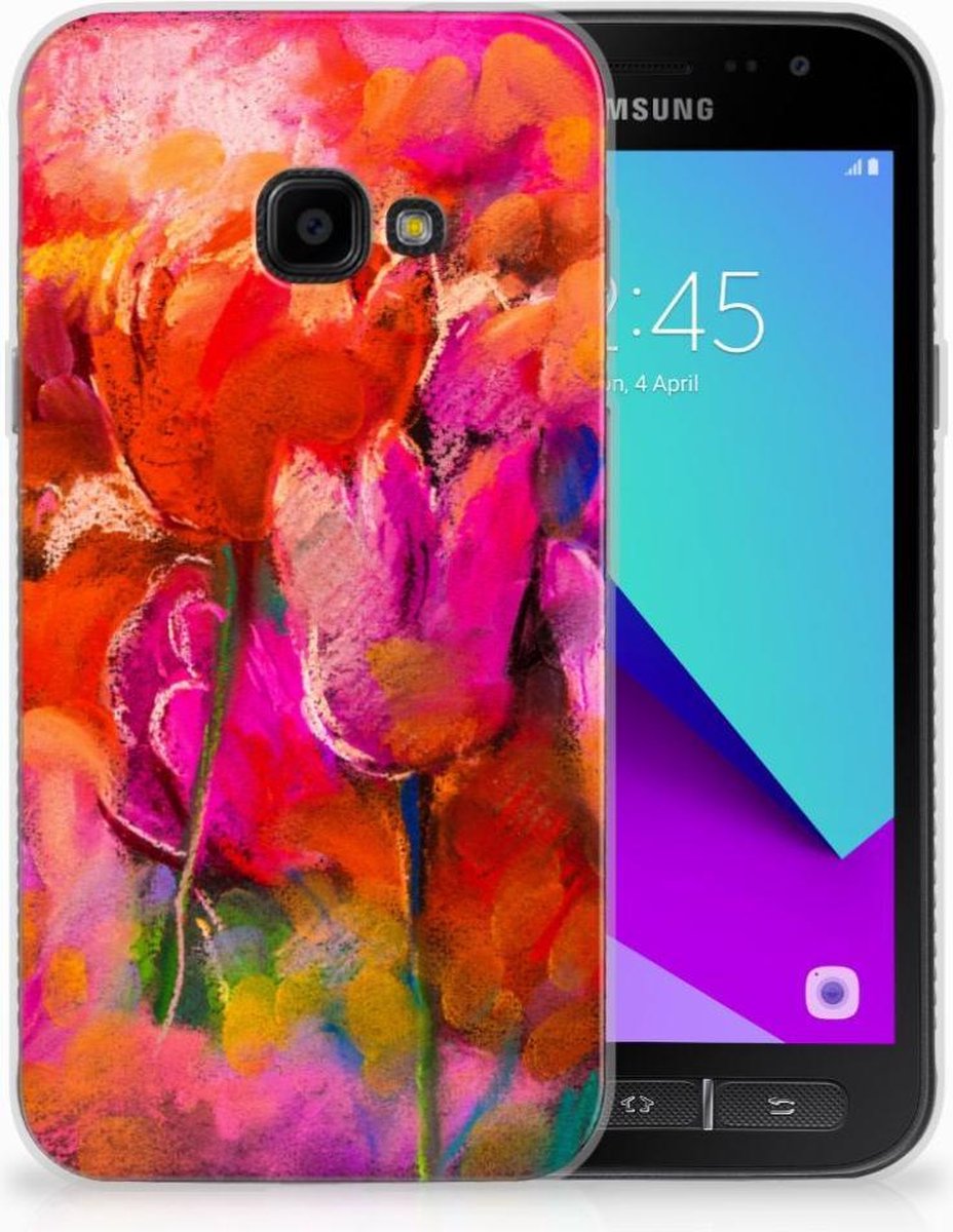 Hoesje maken Samsung Galaxy Xcover 4 | Xcover 4s Tulips