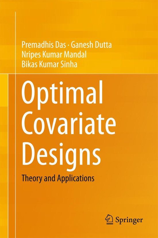 Optimal Covariate Designs - cover