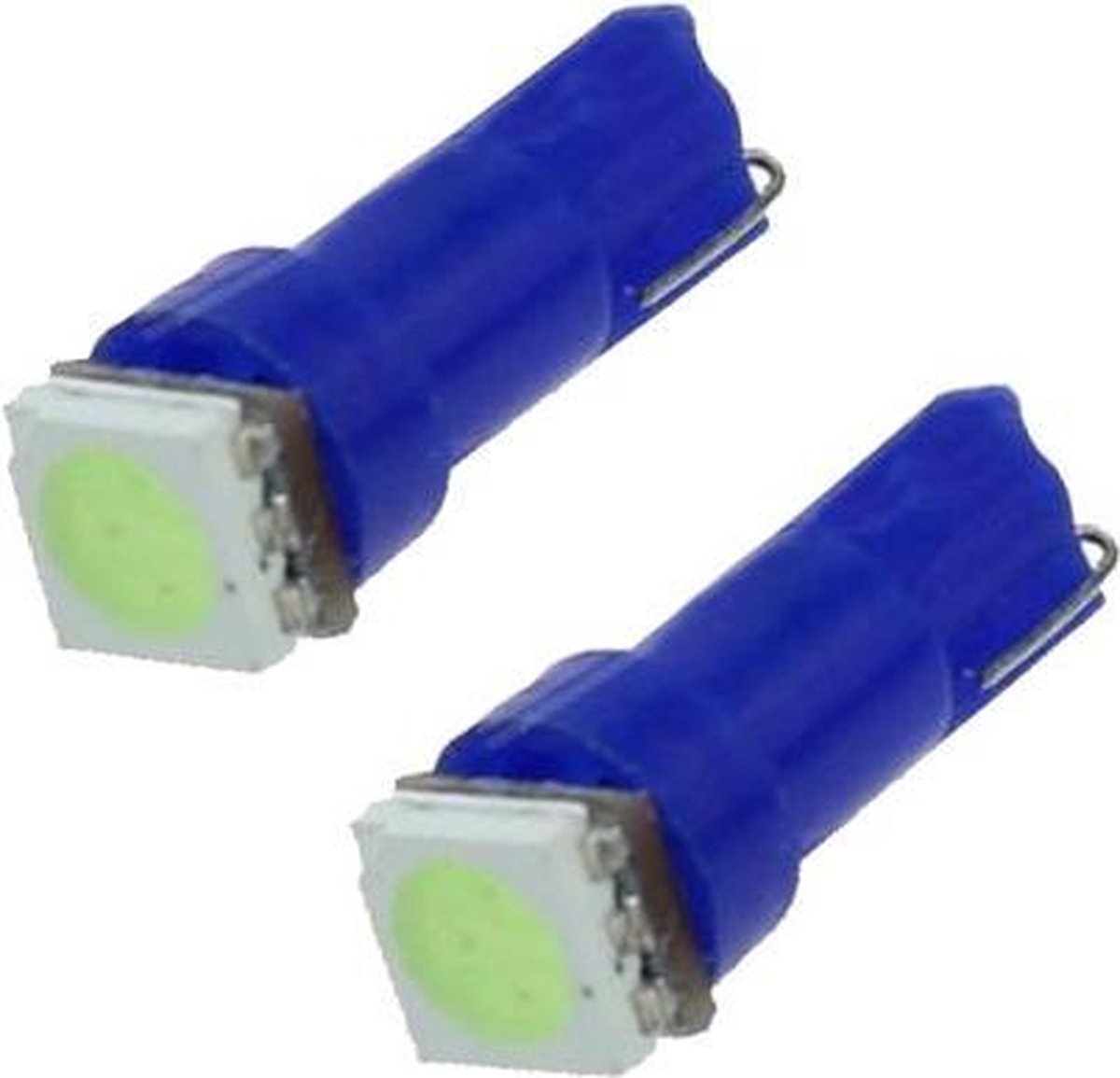 T5 - ice blauw - 12V - SMD LED auto lamp