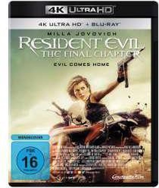 Resident Evil The Final Chapter Ultra Hd Blu Ray Blu Ray Fraser James Dvd S Bol Com