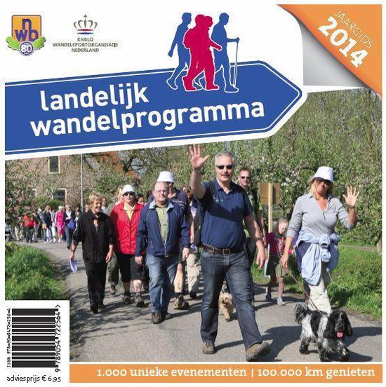 Jaargids 2014 Landelijk wandelprogramma - cover