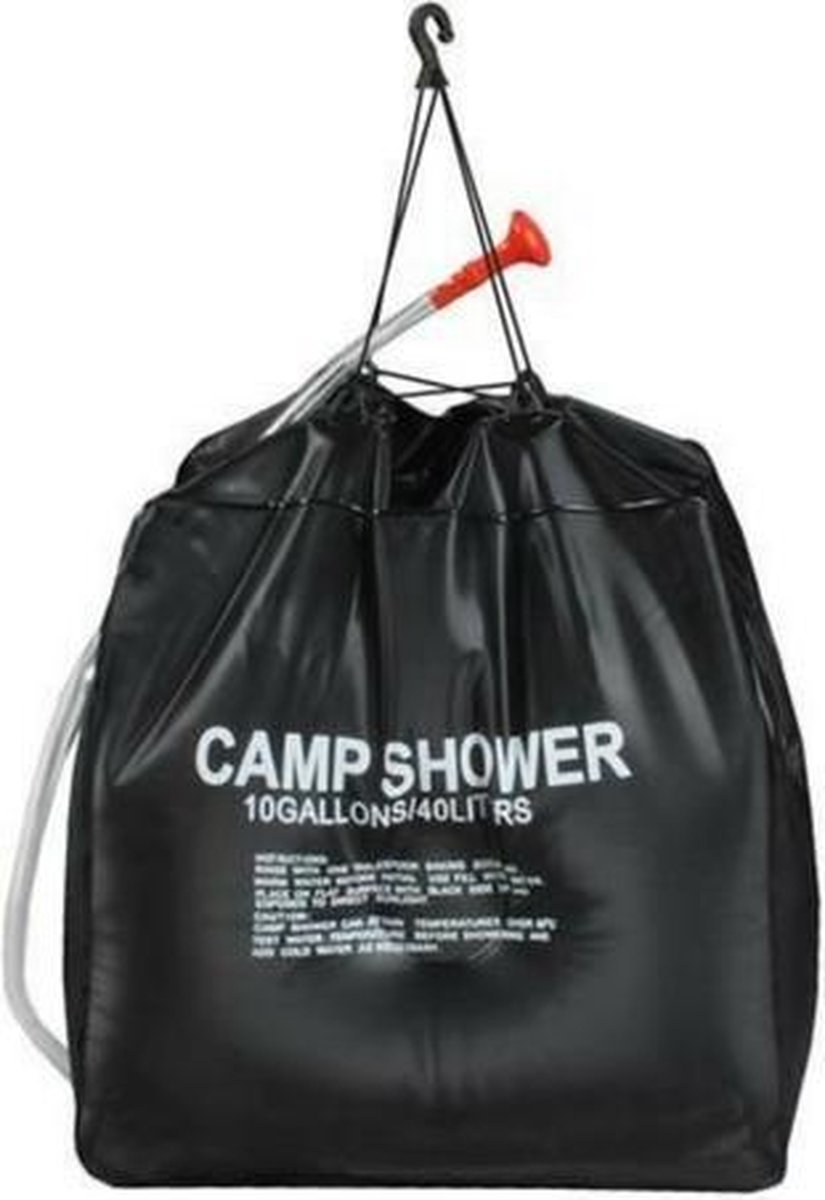Campingdouche - 40 liter - douchezak - kampeer douche