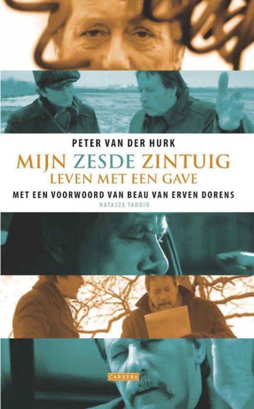Cover van het boek 'Mijn zesde zintuig' van P. van der Hurk