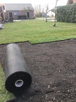 175 M² mollengaas 60 g/m² + 100 gronddoekpennen - mollennetten - mollennet