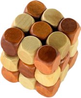 DW4Trading® 3D houten puzzel kubus slang