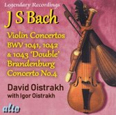 Bach Violin Concertos 1. 2. 3 Plus Brandenburg Concerto No.4