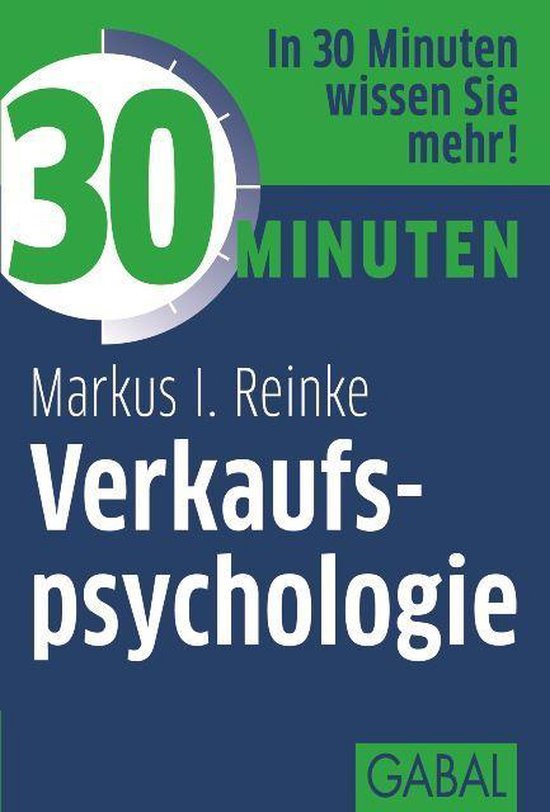 30 Minuten - 30 Minuten Verkaufspsychologie - cover