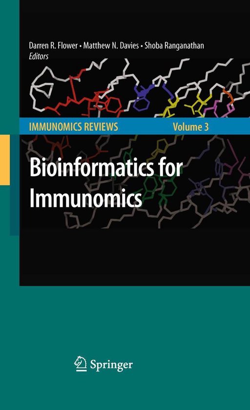 Immunomics Reviews 3 - Bioinformatics for Immunomics - cover