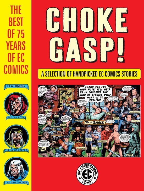 Choke Gasp! The Best of 75 Years of EC Comics - cover